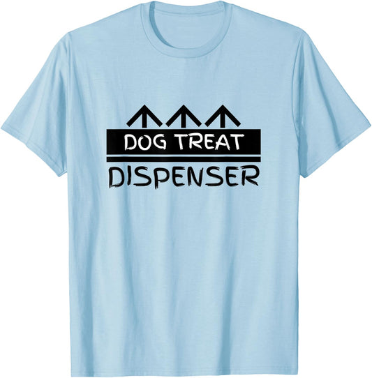 Dog Treat Dispenser - Funny Women Kids T-Shirt - T-Shirt | Light Blue