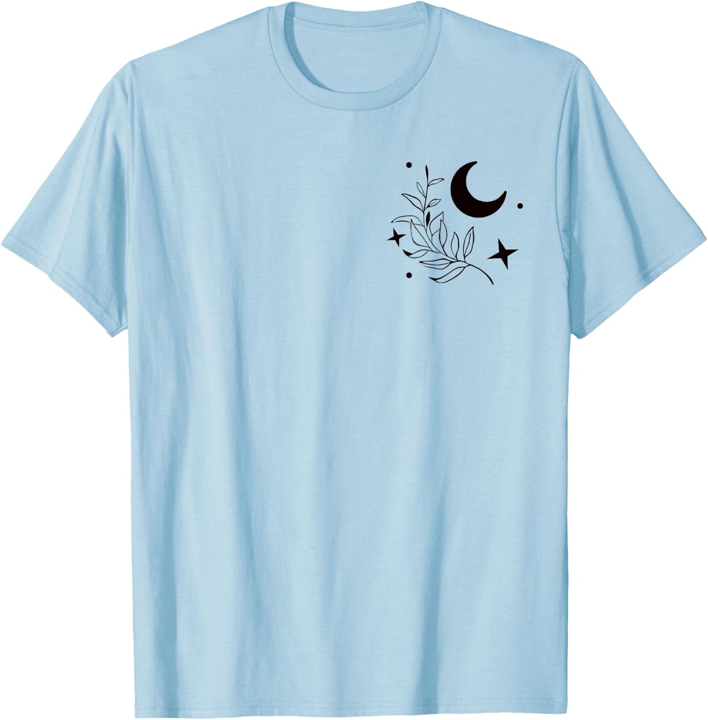 They Didn't Burn Witches They Burned Women, Front and Back T-Shirt - T-Shirt | Light Blue