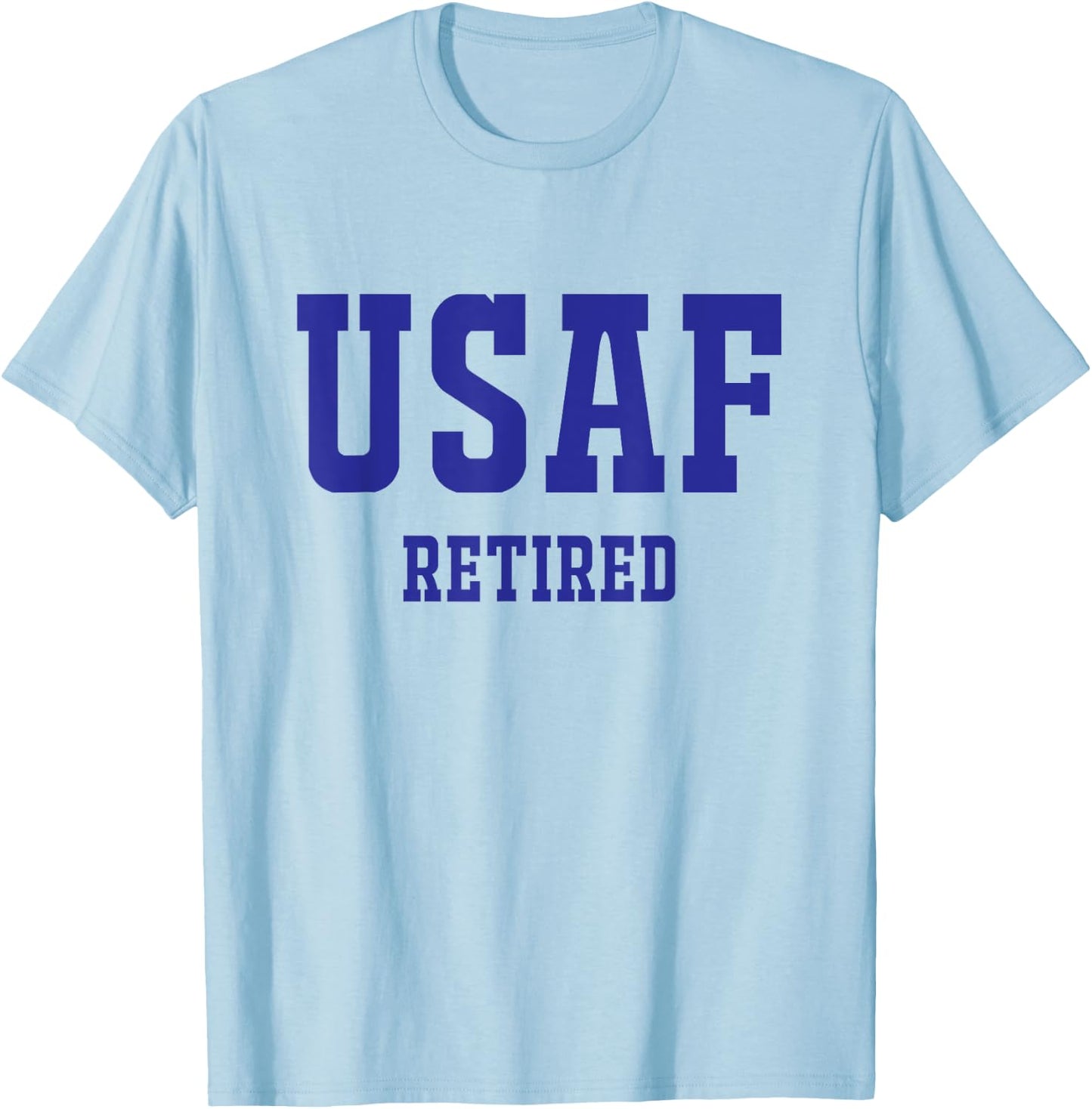 United States Air Force Retired Shirt T-Shirt - T-Shirt | Light Blue