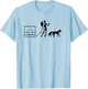 Whiskey Tango Foxtrot (WTF) Black Graphic T-Shirt - T-Shirt | Light Blue