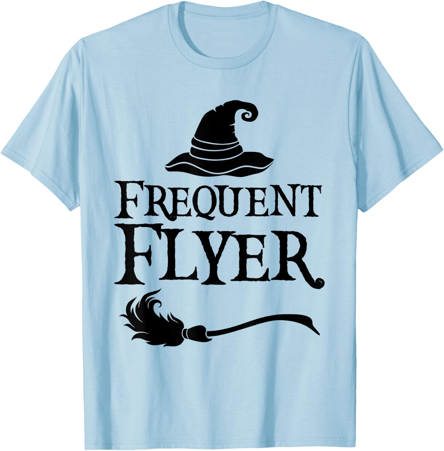 Frequent Flyer Halloween Costume T-Shirt - T-Shirt | Light Blue