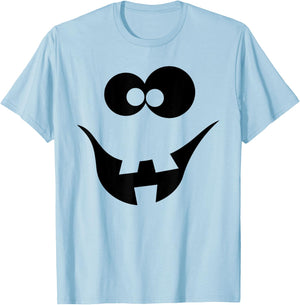 Halloween Ghost Costume (Ghost Face shirt) T-Shirt - T-Shirt | Light Blue