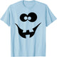 Halloween Ghost Costume (Ghost Face shirt) T-Shirt - T-Shirt | Light Blue