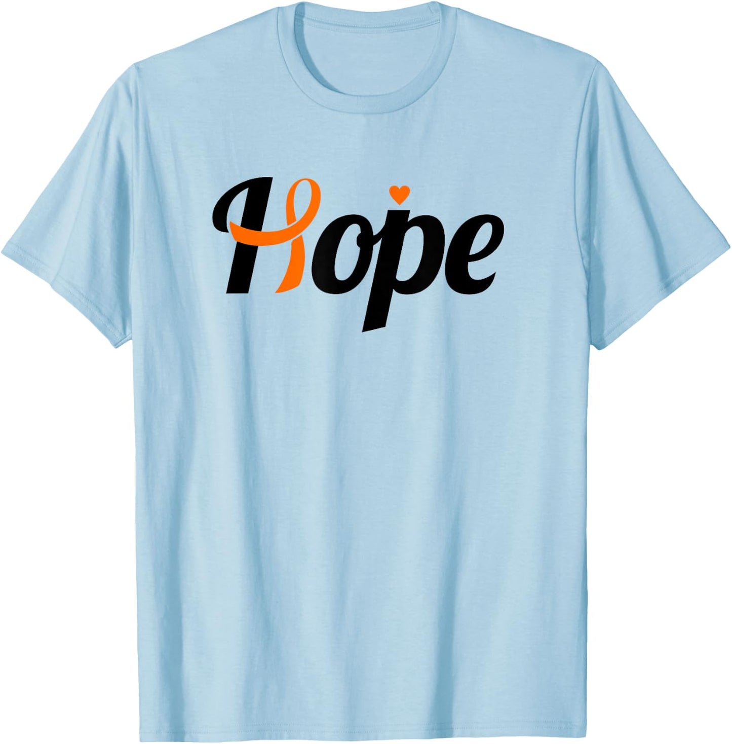 Hope - Leukemia Cancer Shirt Leukemia Cancer Support Gift T-Shirt - T-Shirt | Light Blue