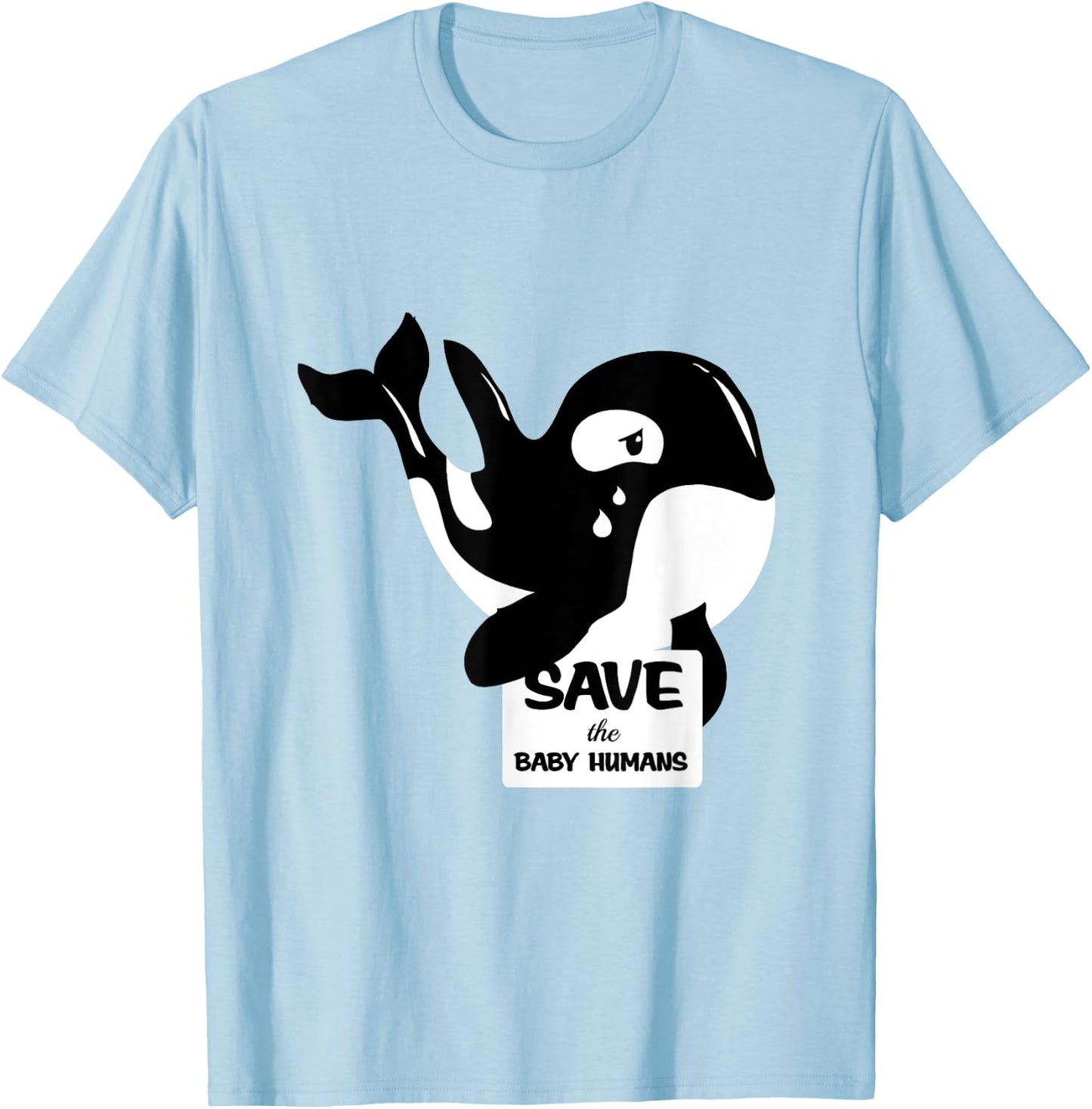 Choose Life Anti Abortion Pro Life Christian T-Shirt - T-Shirt | Light Blue