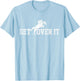 Show Jumping Horse Vintage Gift Horse Riding T-Shirt - T-Shirt | Light Blue