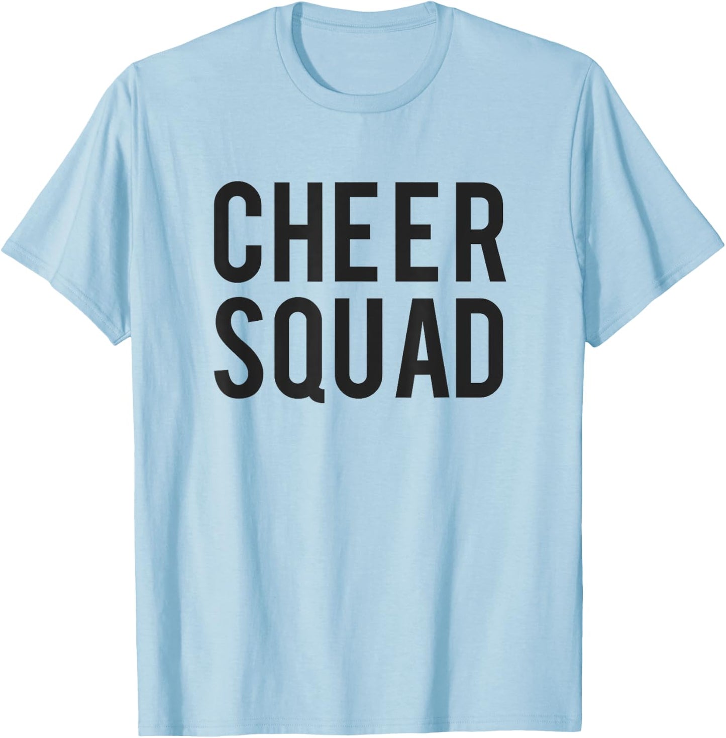 Cheer Squad for Cheerleaders T-Shirt - T-Shirt | Light Blue