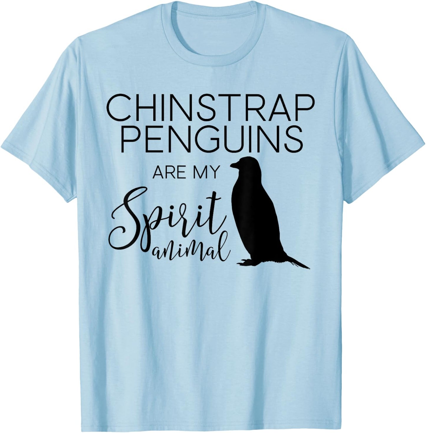 Chinstrap Penguin Spirit Animal J000378 T-Shirt - T-Shirt | Light Blue