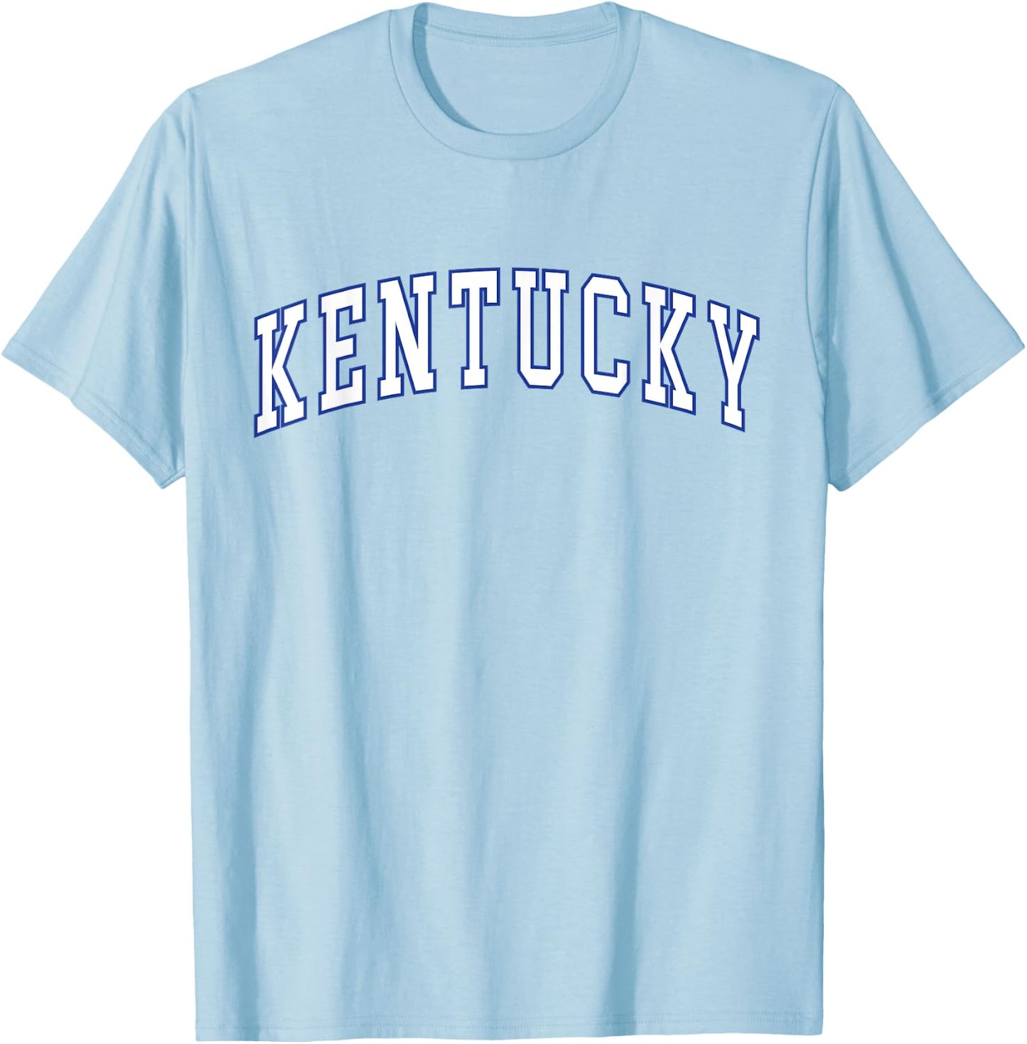 Retro Blue Kentucky Vintage Kentucky Throwback Classic T-Shirt - T-Shirt | Light Blue
