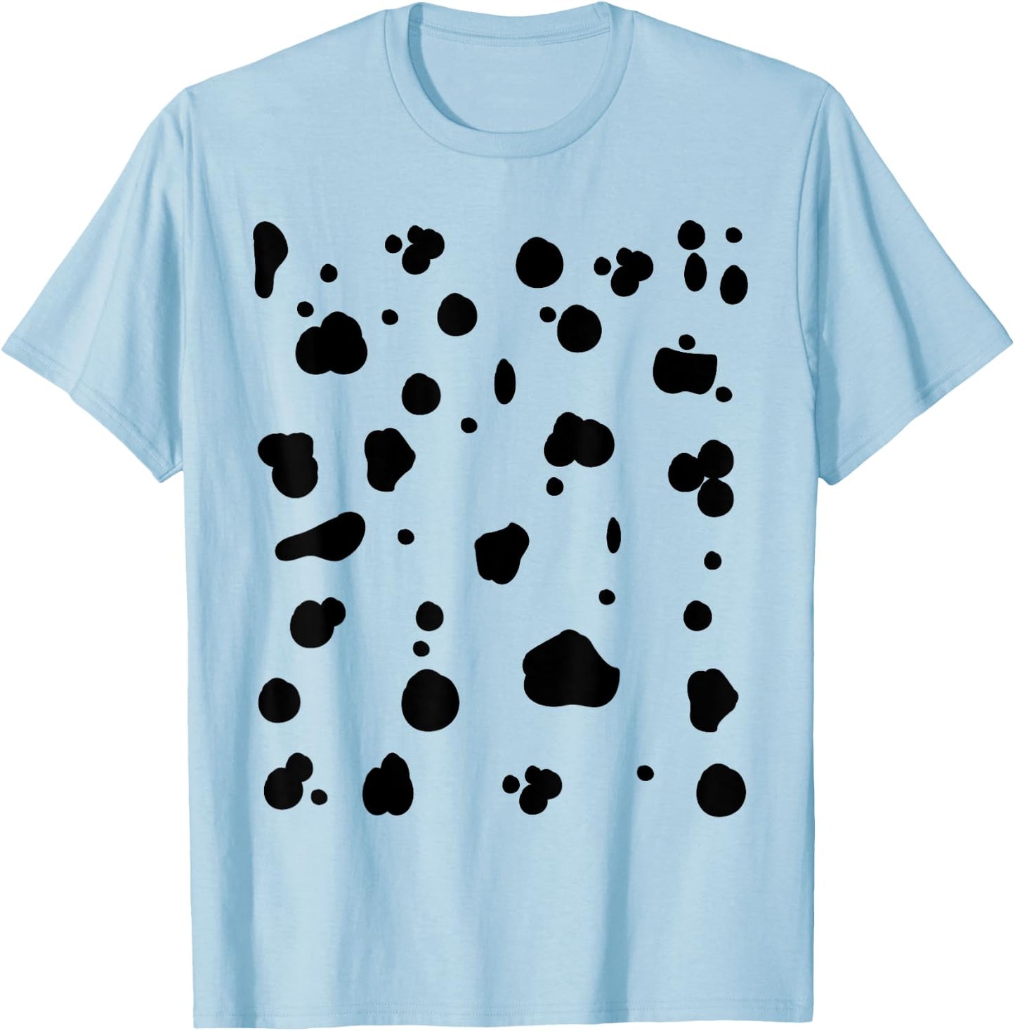 Dalmatian Dog Animal Halloween Costume Funny Gift Women Kids T-Shirt - T-Shirt | Light Blue
