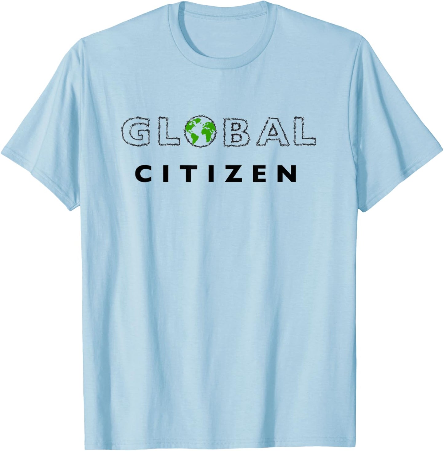 Global Citizen Earth Day World T Men Women Kids T-Shirt - T-Shirt | Light Blue
