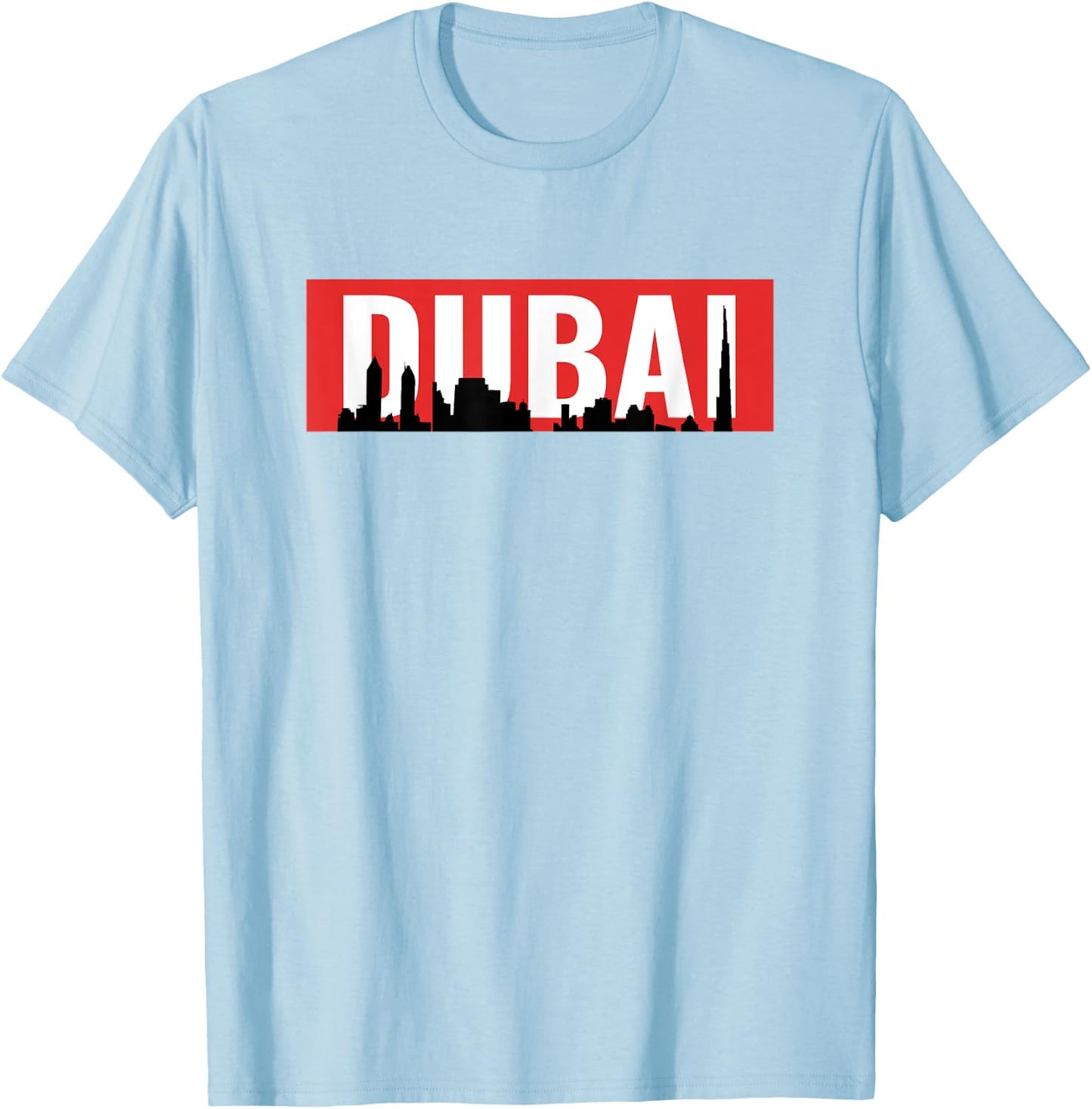 DUBAI SHIRT | Graphic shirt T-Shirt - T-Shirt | Light Blue