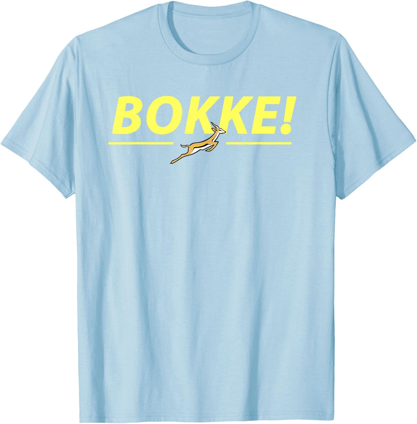 South African Rugby T-Shirt - T-Shirt | Light Blue