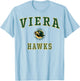 Viera High School Hawks C1 T-Shirt - T-Shirt | Light Blue