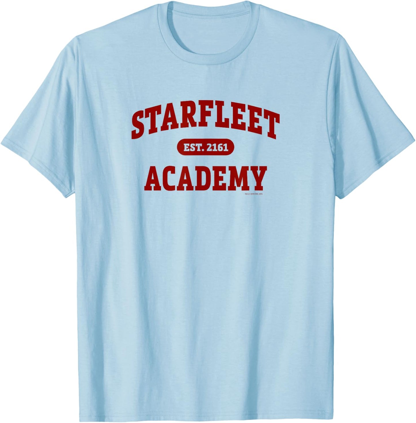 Star Trek Starfleet Academy EST. 2161 T-Shirt - T-Shirt | Light Blue