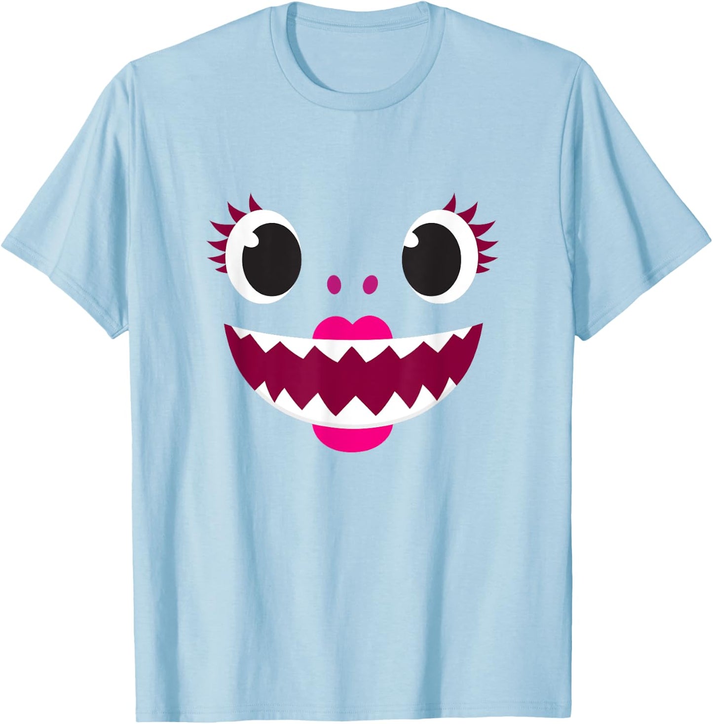 Pinkfong Baby Shark Mommy Shark T-Shirt - T-Shirt | Light Blue