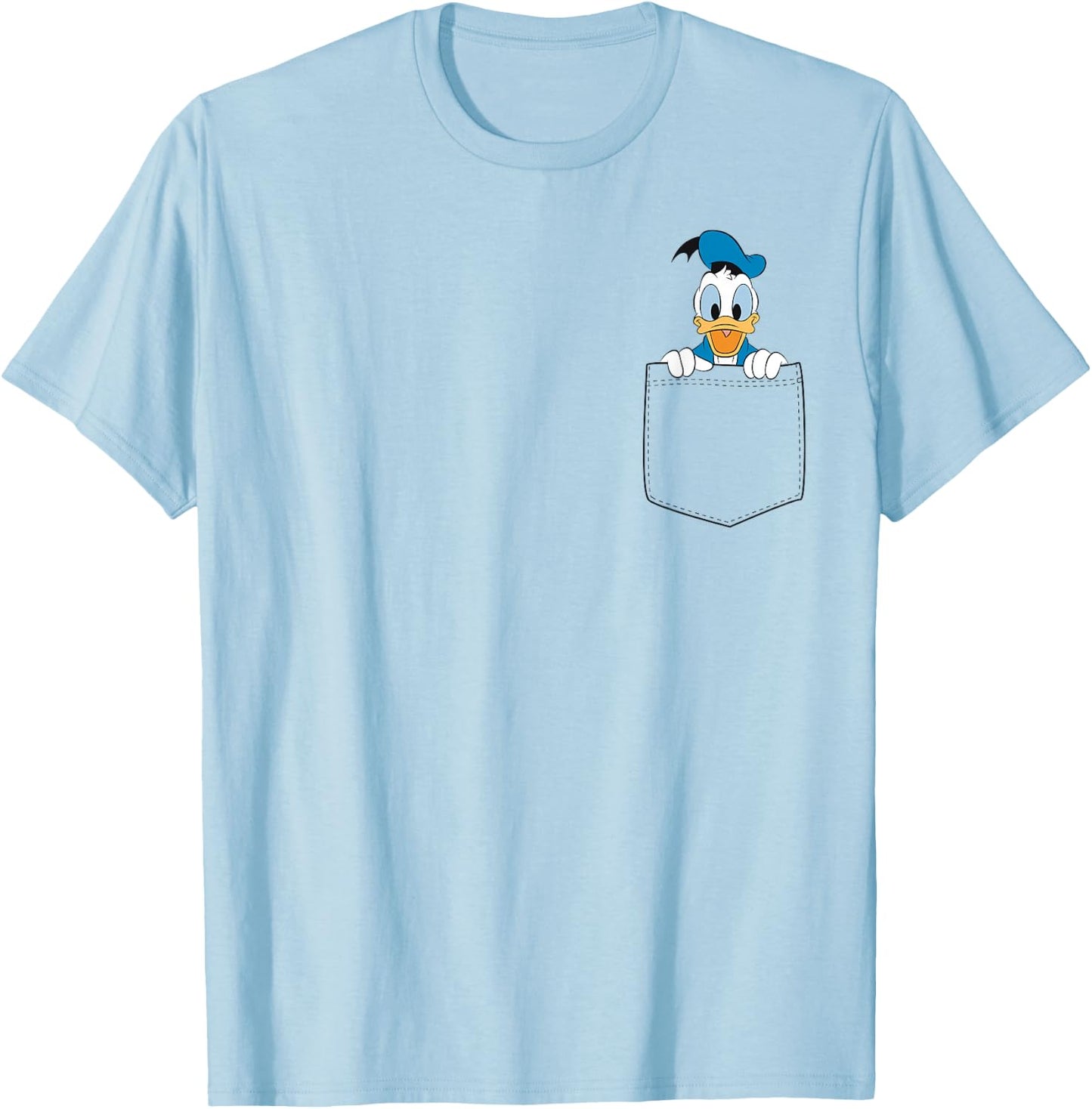Pluto - Pocket T-Shirt - T-Shirt | Light Blue