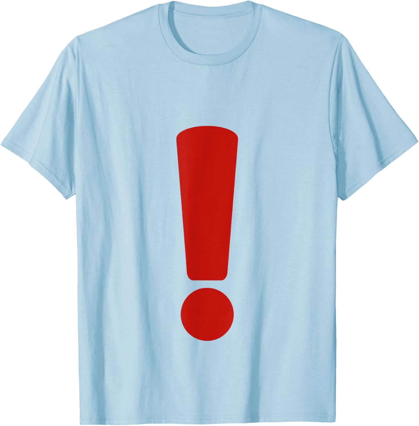 Bubsy Exclamation Mark T-Shirt - T-Shirt | Light Blue