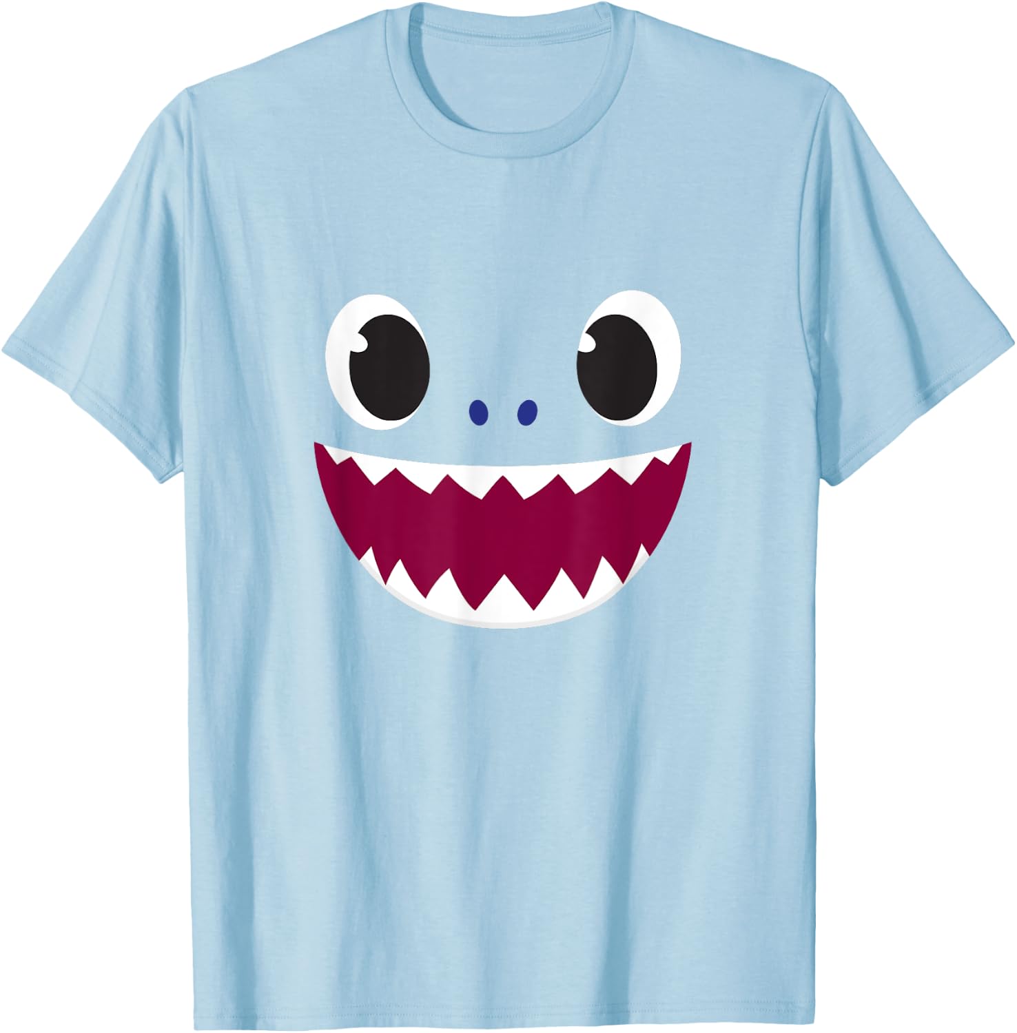 Pinkfong Baby Shark Daddy Shark T-Shirt - T-Shirt | Light Blue