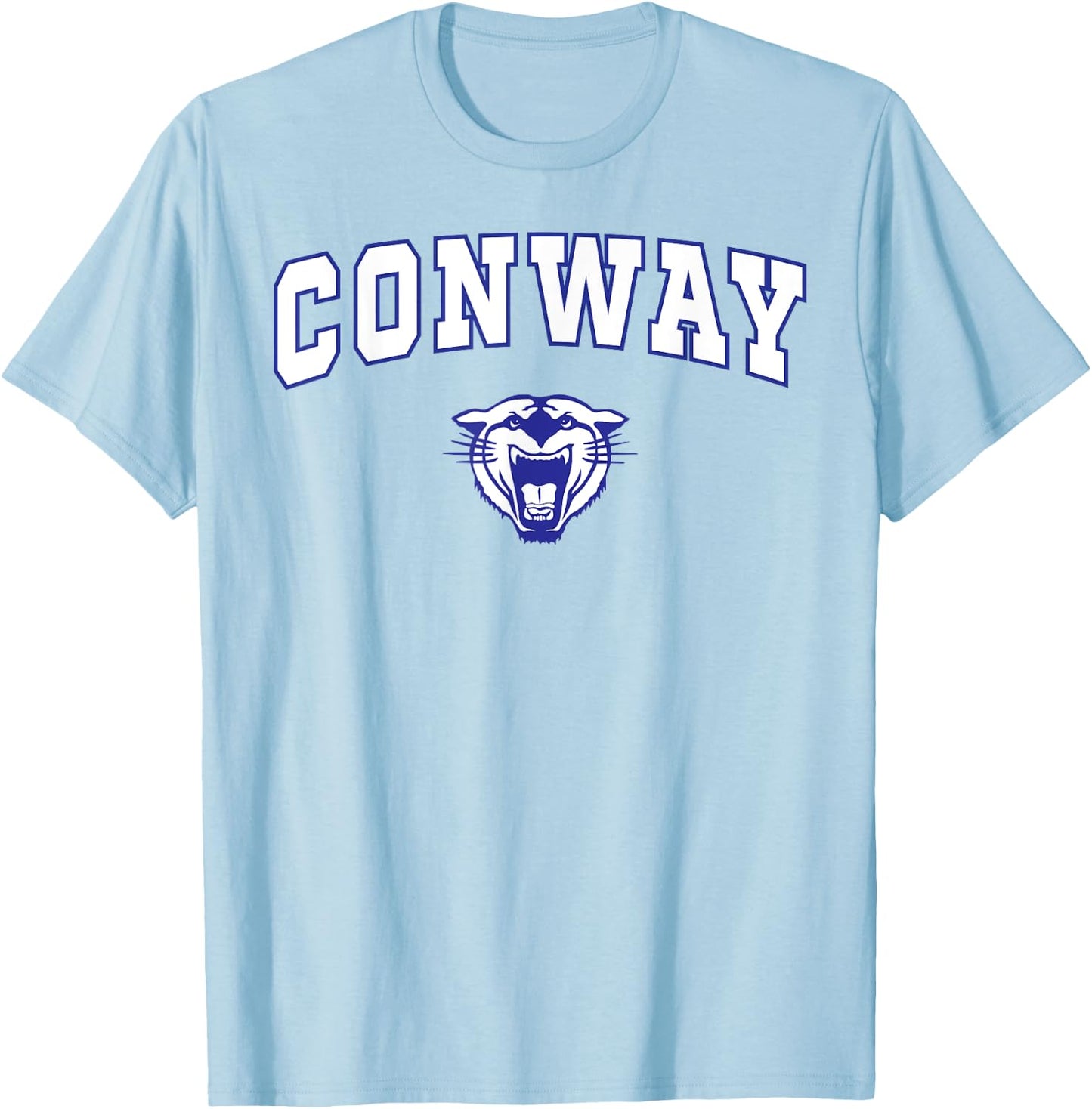 Conway High School Wampus Cats C2 T-Shirt - T-Shirt | Light Blue