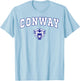 Conway High School Wampus Cats C2 T-Shirt - T-Shirt | Light Blue
