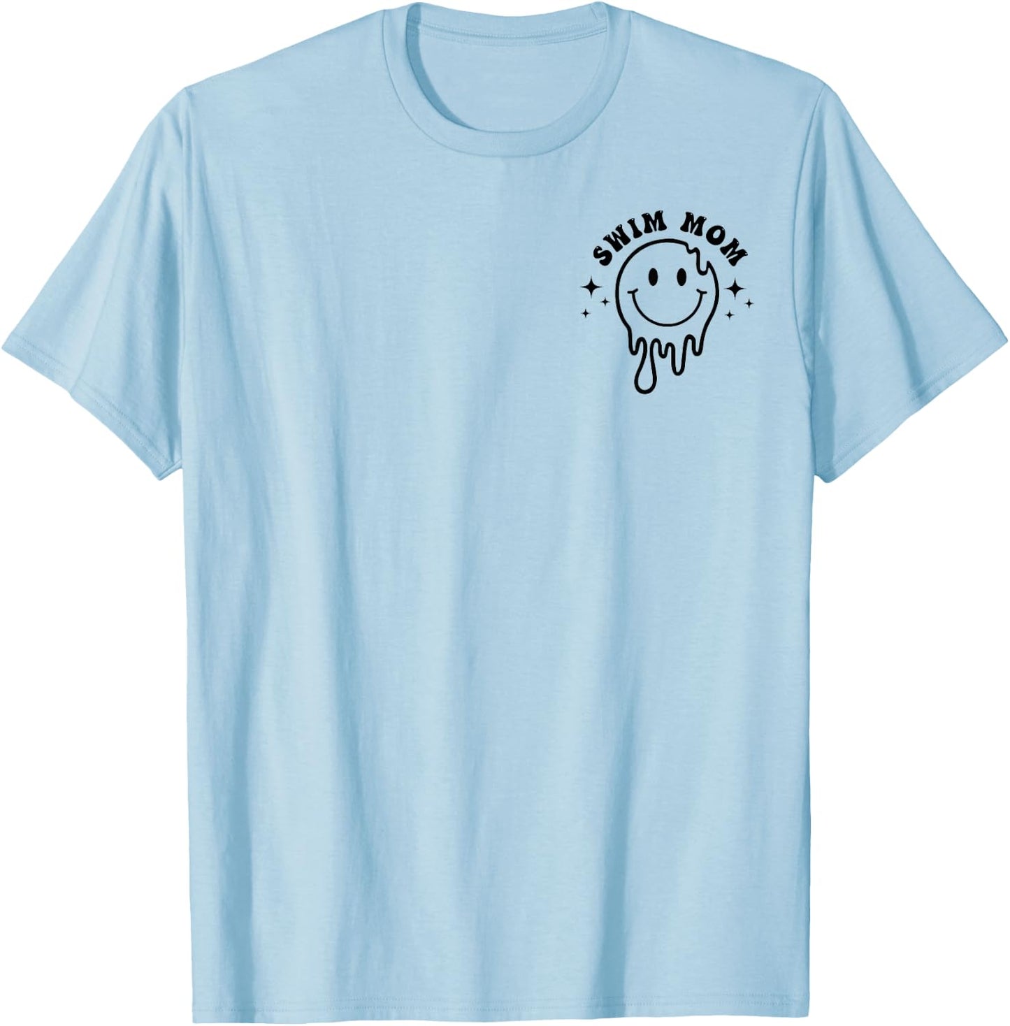 What Heat Are They On Funny Swim Mom Mama Mother's Day Women T-Shirt - T-Shirt | Light Blue