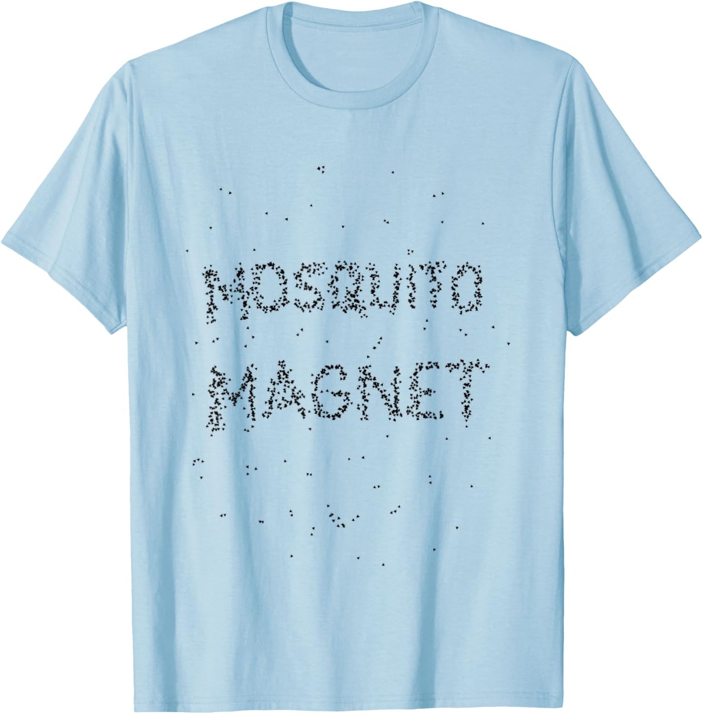 Mosquito Magnet Funny Camping T-Shirt - T-Shirt | Light Blue