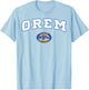 Orem High School Tigers C2 T-Shirt - T-Shirt | Light Blue