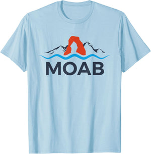 Moab Shirt Moab Utah Arches National Park T-Shirt - T-Shirt | Light Blue