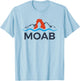Moab Shirt Moab Utah Arches National Park T-Shirt - T-Shirt | Light Blue