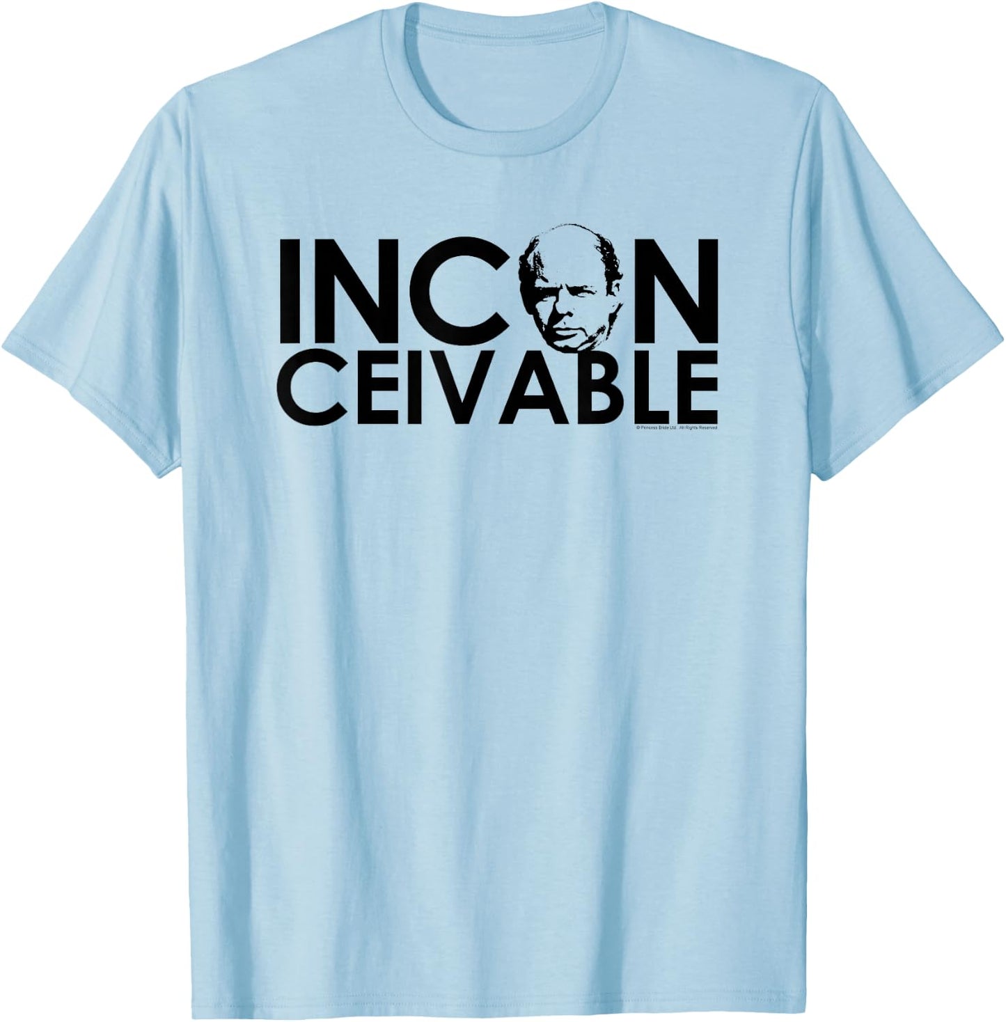 The Princess Bride Inconceivable Retro Movie T-Shirt - T-Shirt | Light Blue