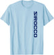 Sirocco below the deck shirt Updated with Boat on Back Side T-Shirt - T-Shirt | Light Blue