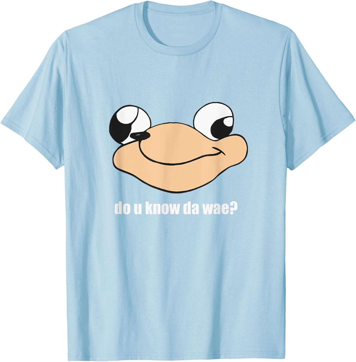 Ugandan Warrior Shirt Funny Do U Know Da Wae Tribe Meme Men T-Shirt - T-Shirt | Light Blue