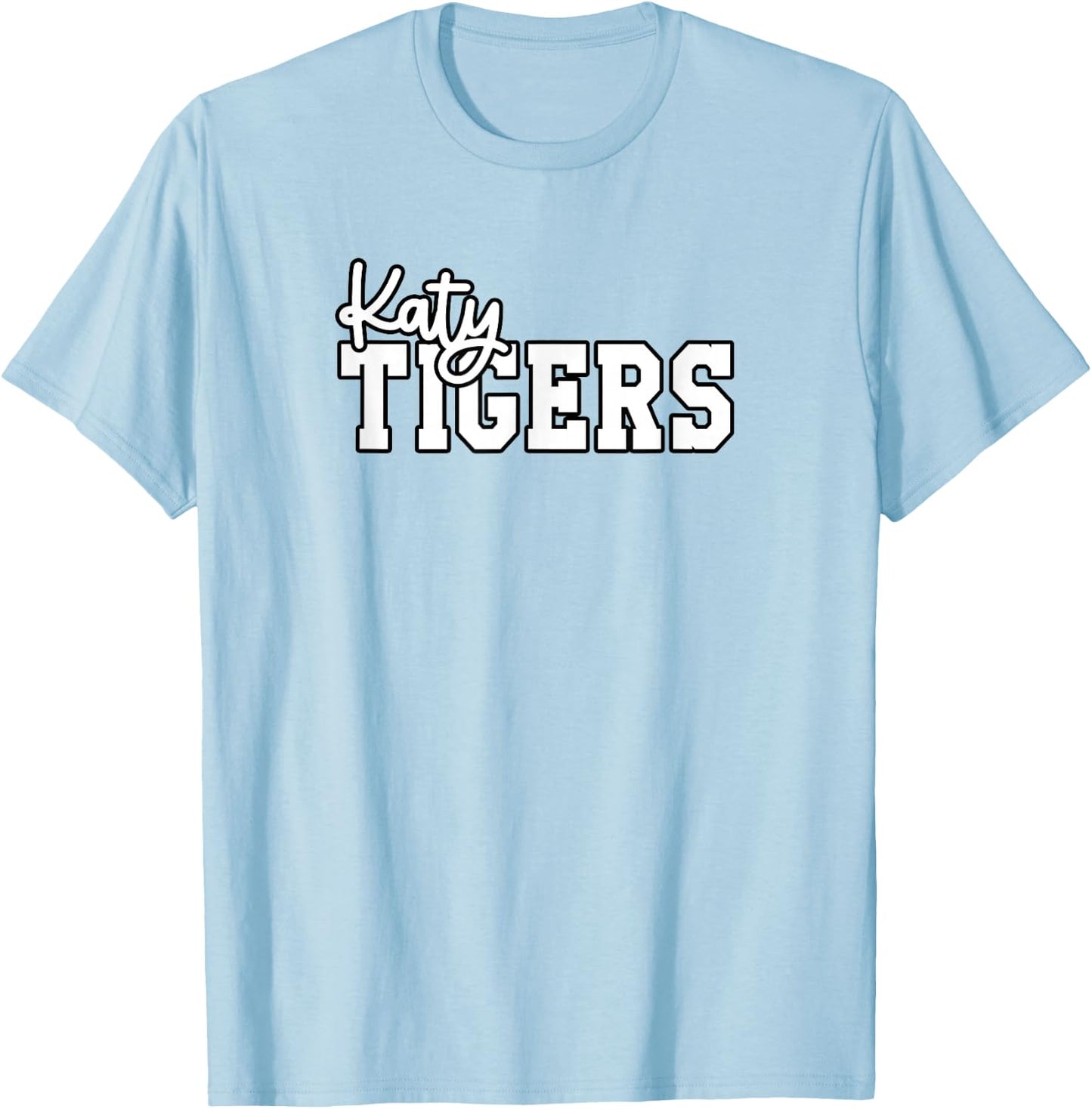 Katy High School Tigers T-Shirt - T-Shirt | Light Blue