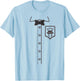 Funny Milkman Halloween Milk Deliveryman Costume Easy Outfit T-Shirt - T-Shirt | Light Blue