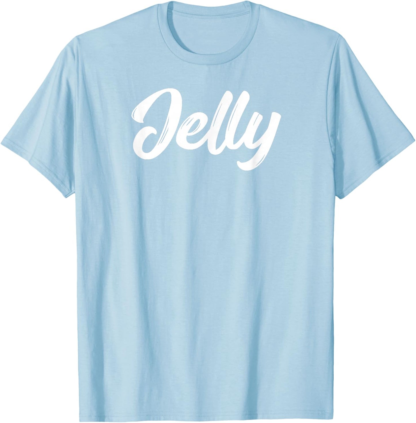 Jelly Peanut Shirt Couples Twins Matching Halloween Costume T-Shirt - T-Shirt | Light Blue