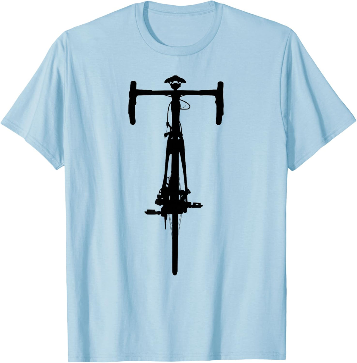 Road Bike Cycling T Shirts - Cycling Shirts T-Shirt - T-Shirt | Light Blue