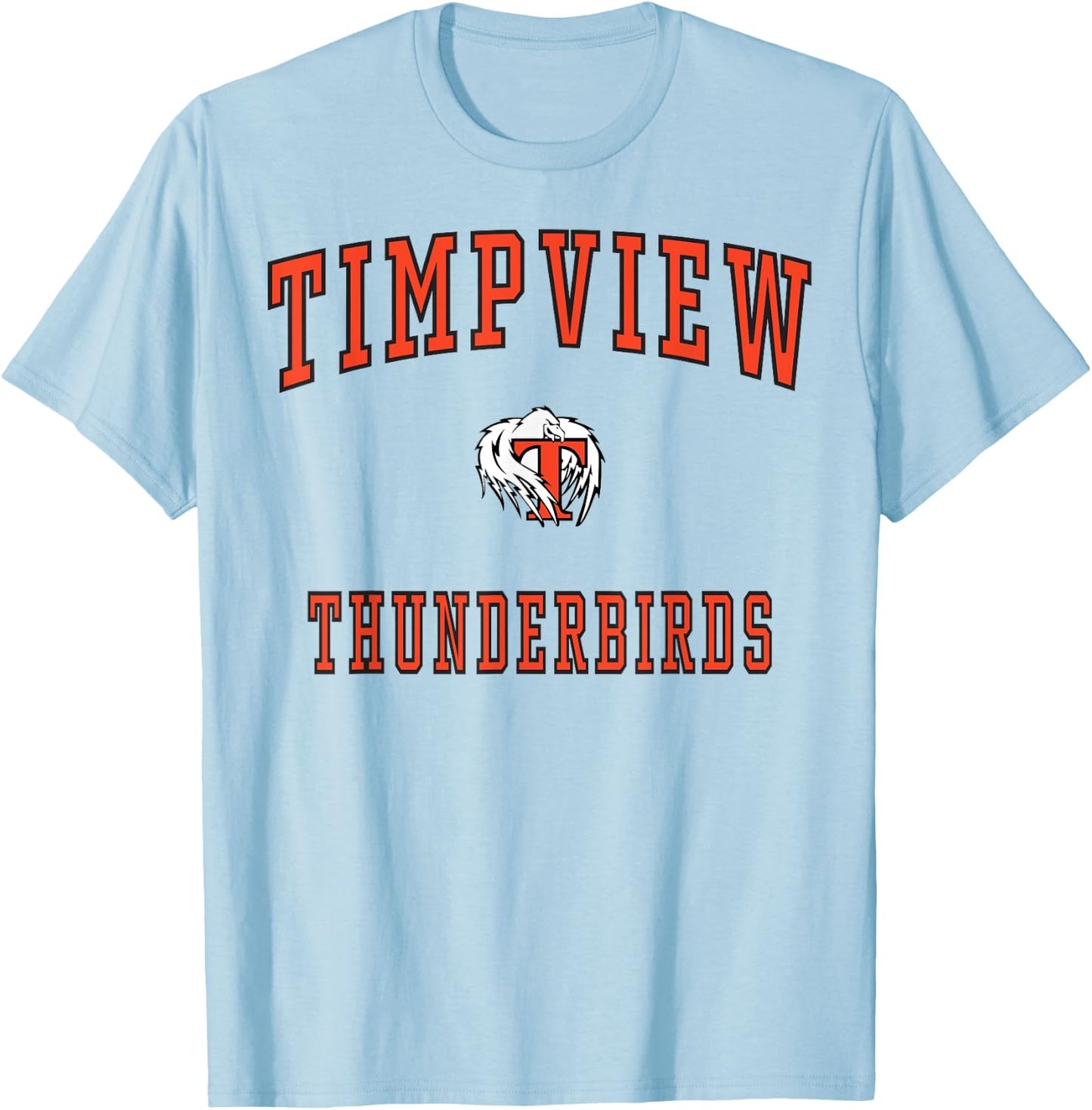 Timpview High School Thunderbirds C1 T-Shirt - T-Shirt | Light Blue