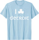 I Clover Detroit Irish St. Patrick's Day Parade T-Shirt - T-Shirt | Light Blue
