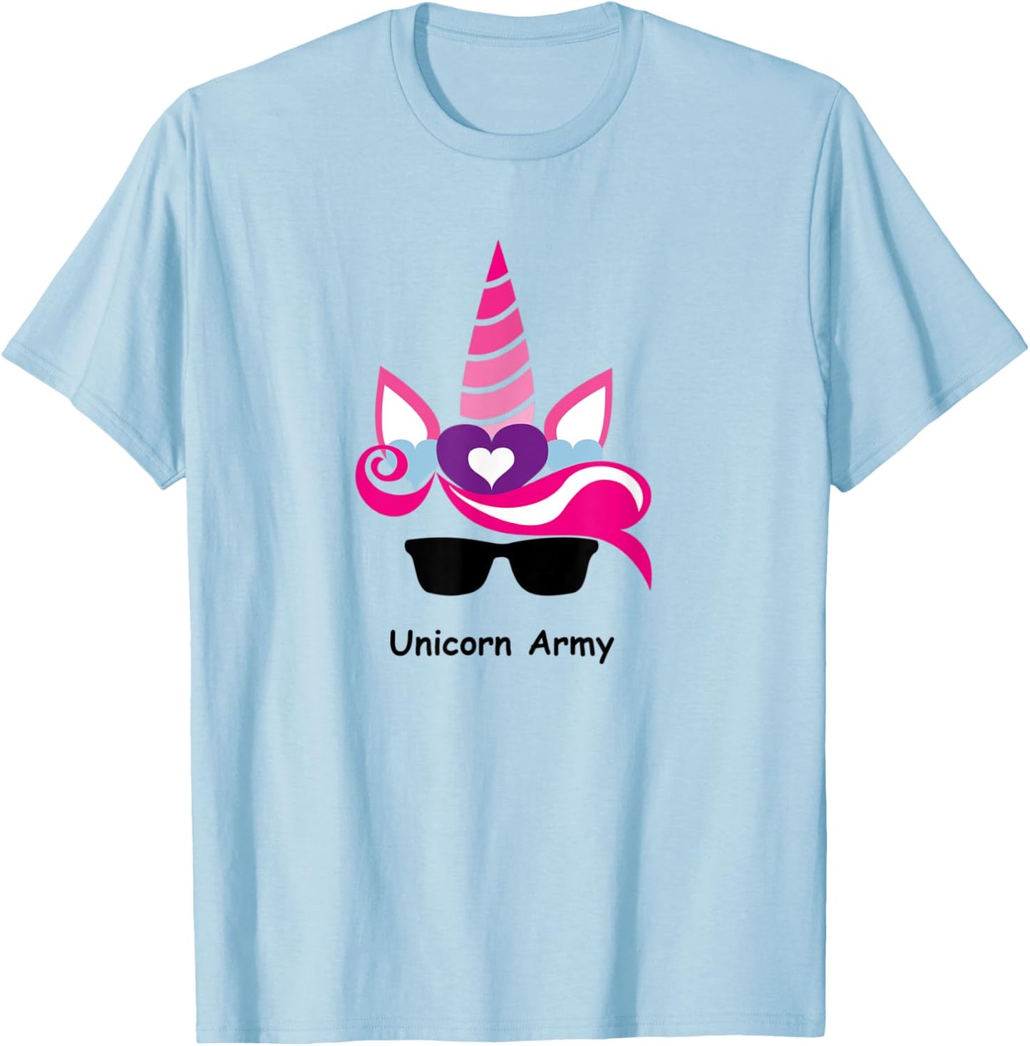 Unicorn Army T-Shirt - T-Shirt | Light Blue