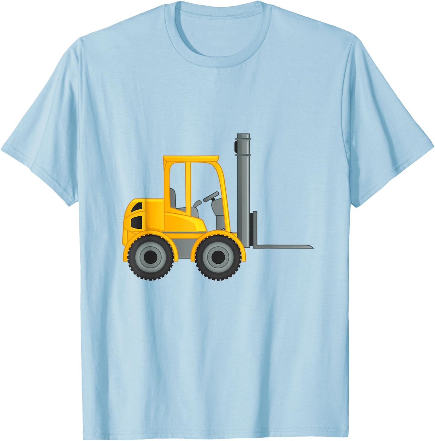 Forklift for Kids Lift Truck T-Shirt - T-Shirt | Light Blue