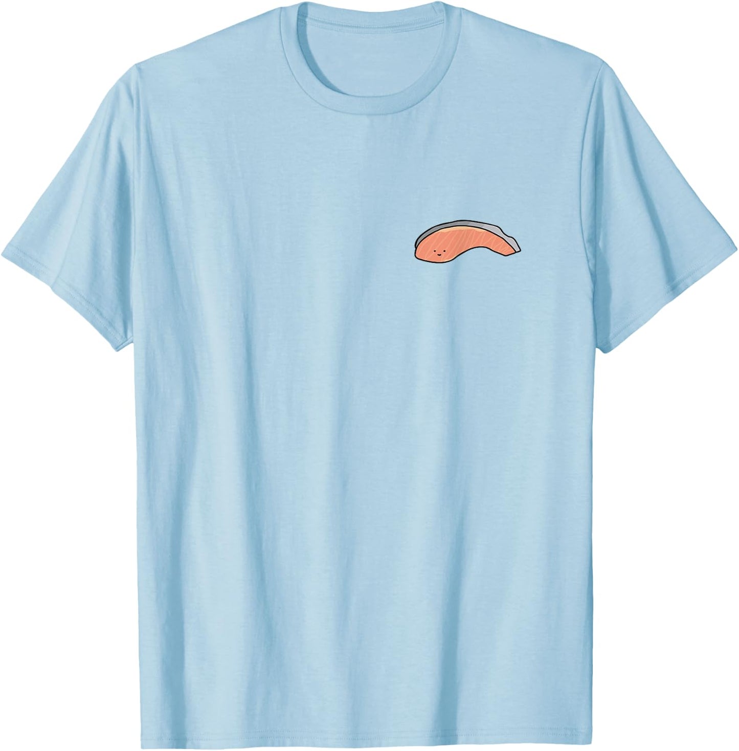 Sanrio Kirimichan Front and Back Logo Shirt T-Shirt - T-Shirt | Light Blue