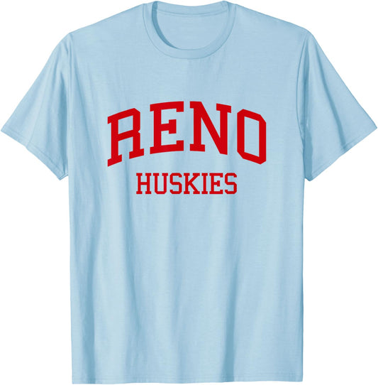 Reno High School HS Reno NV Retro T-Shirt - T-Shirt | Light Blue