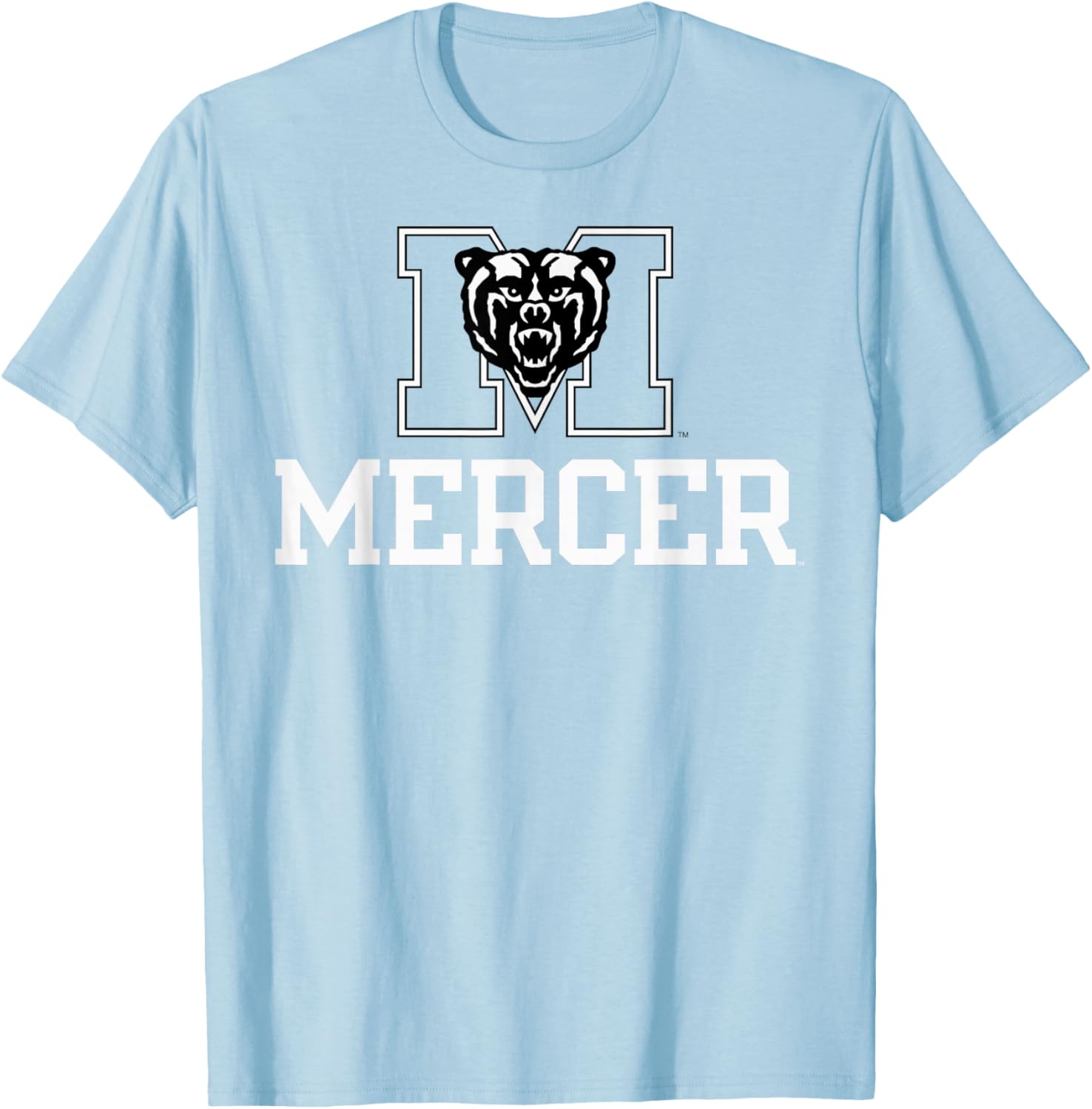 Mercer Bears Sportsmanship Orange Officially Licensed T-Shirt - T-Shirt | Light Blue
