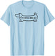 Its Been A Long Day Sausage Dog Gift T-Shirt - T-Shirt | Light Blue