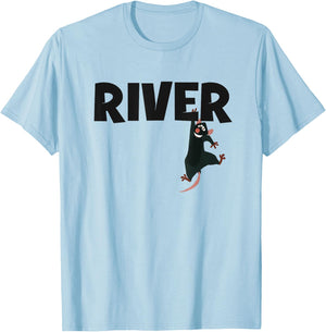 River Rat Rafting Life is Better On The River T-Shirt - T-Shirt | Light Blue