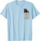 Black Lab puppy in your pocket T-Shirt - T-Shirt | Light Blue