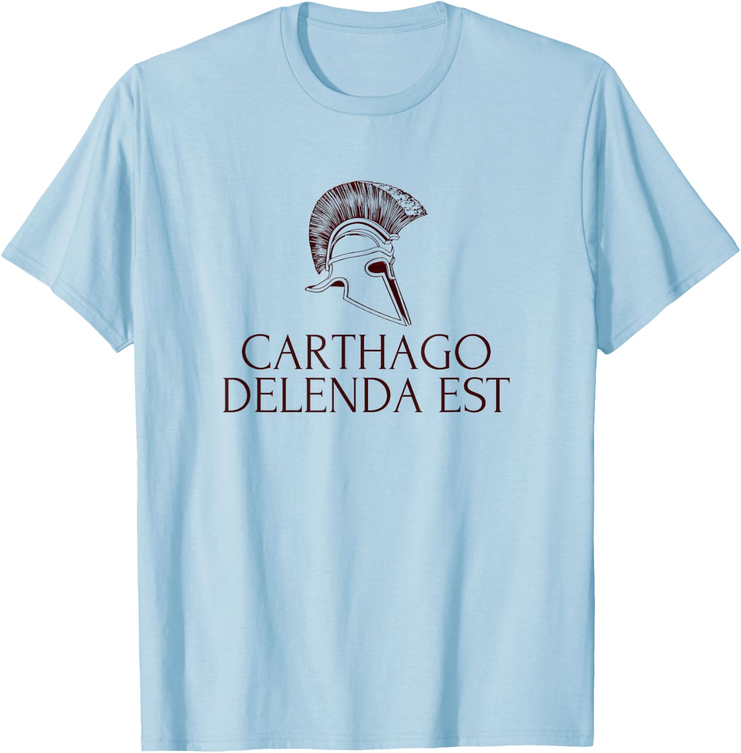 Carthago Delenda Est - Carthage Shirt T-Shirt - T-Shirt | Light Blue