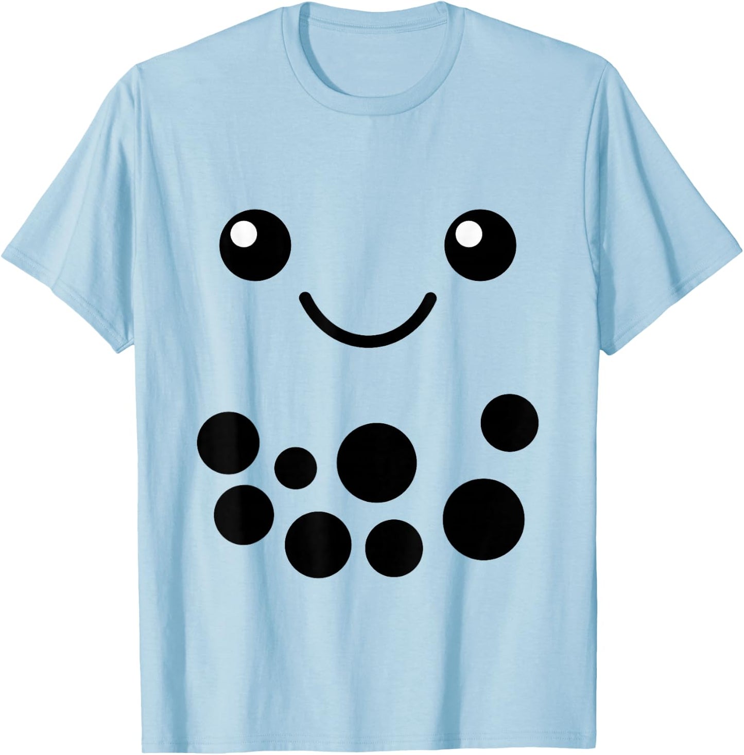 Blueberry Milk Bubble Tea Costume Boba Tea Halloween Costume T-Shirt - T-Shirt | Light Blue