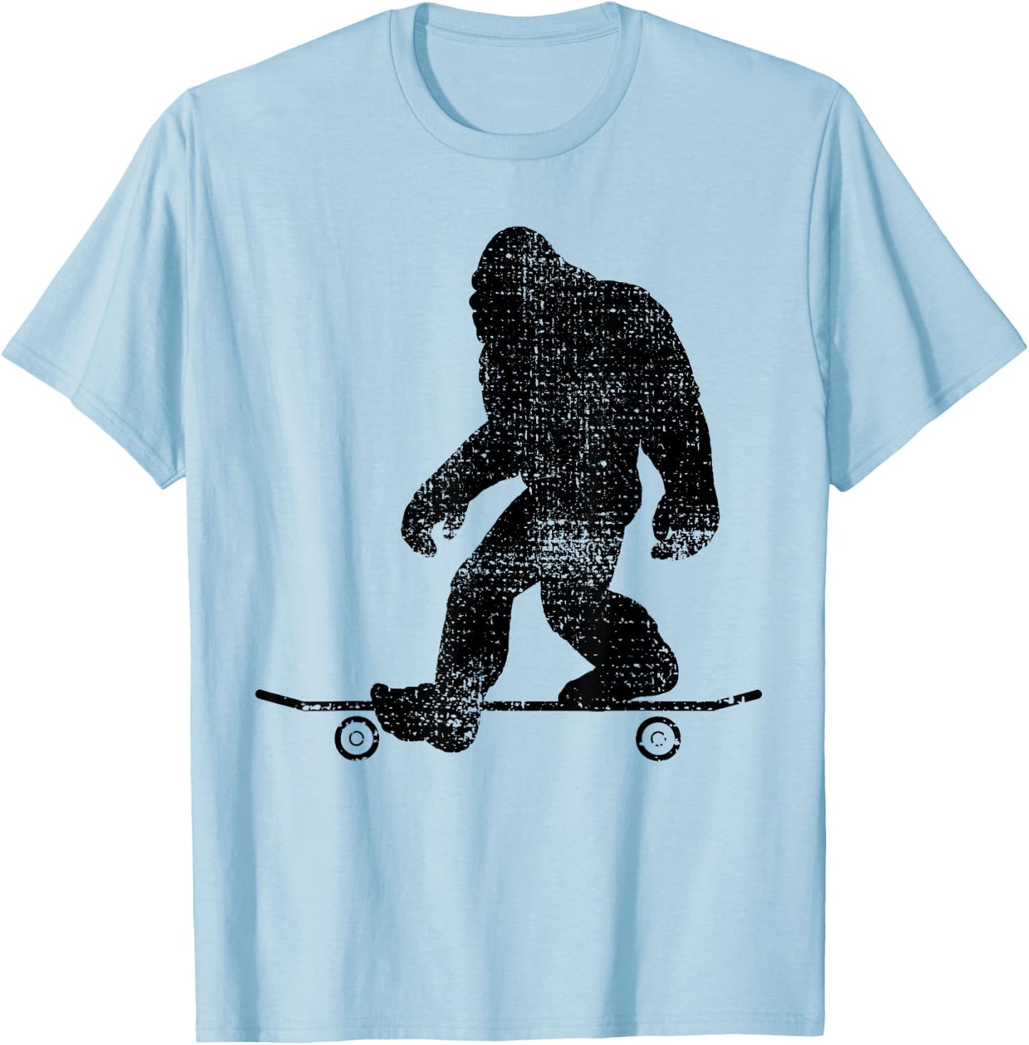Skateboard Funny Longboard Gift T-Shirt - T-Shirt | Light Blue
